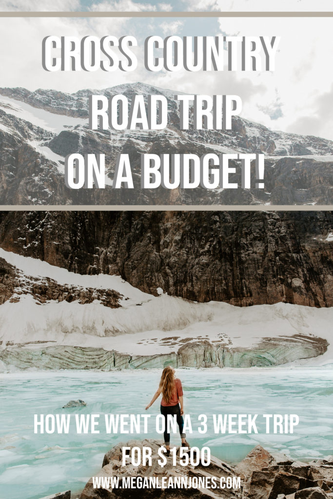 cross country trip on a budget