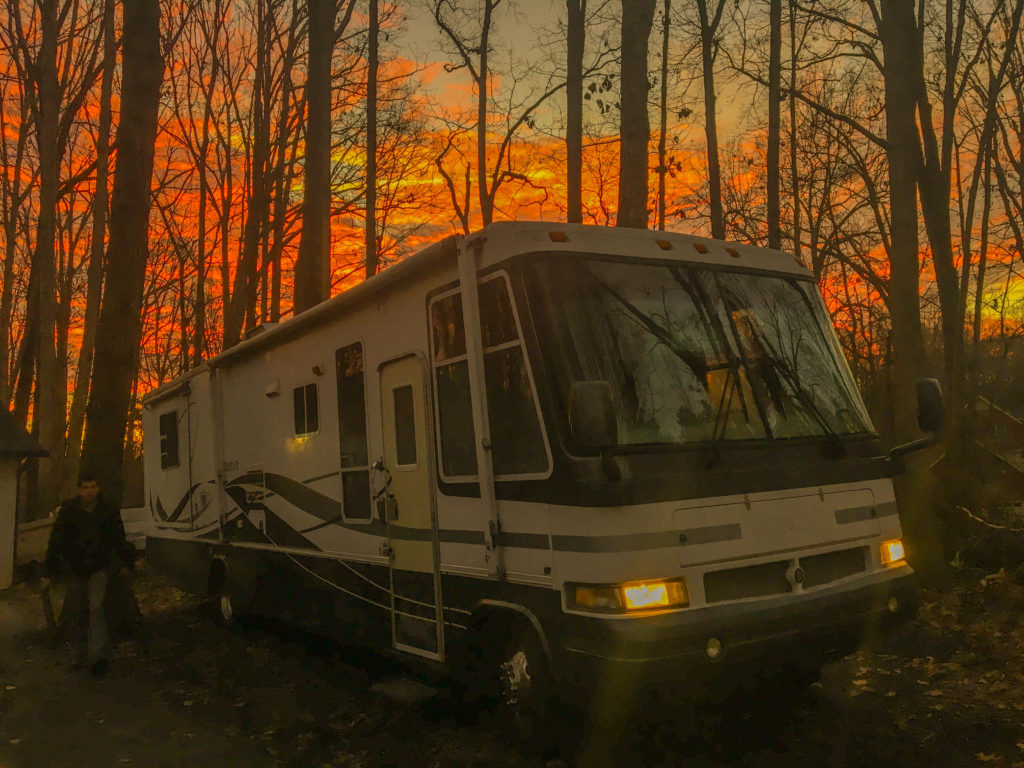 exterior of our rv